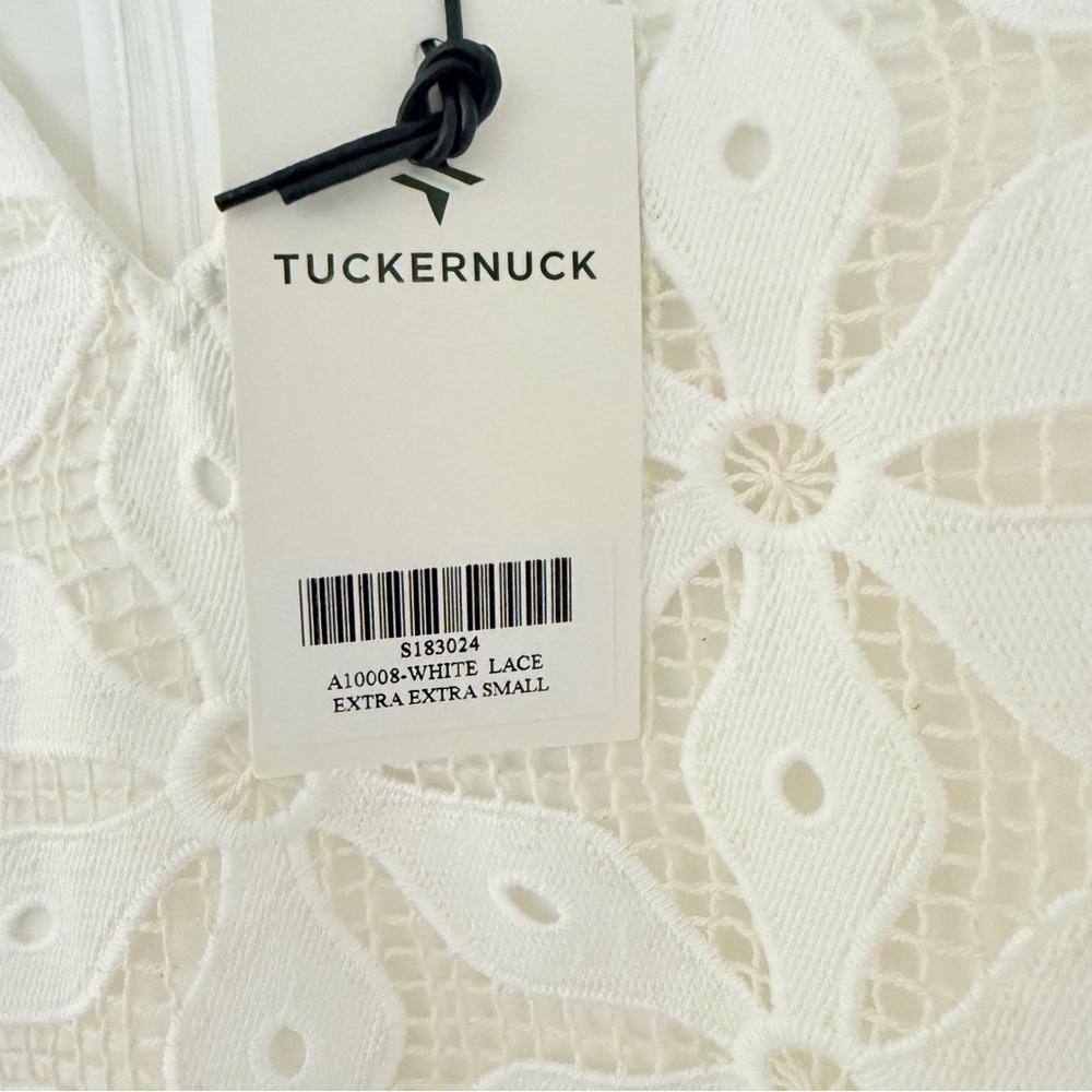 Tuckernuck White Lace Women's Dress - Picture 10 of 12